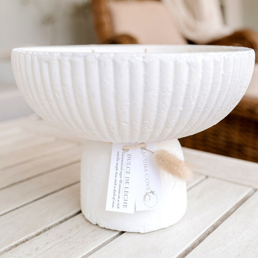 Large Candle Bowl - Dulce de Leche