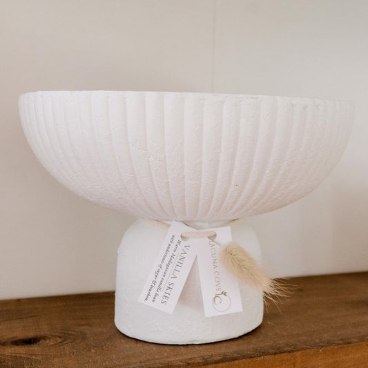 Large Candle Bowl - Vanilla Skies