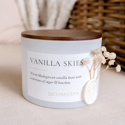 Glass Tumbler - Vanilla Skies