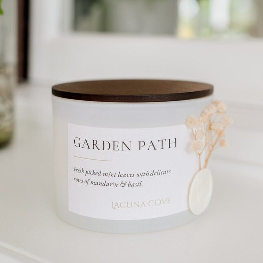 Glass Tumbler - Garden Path
